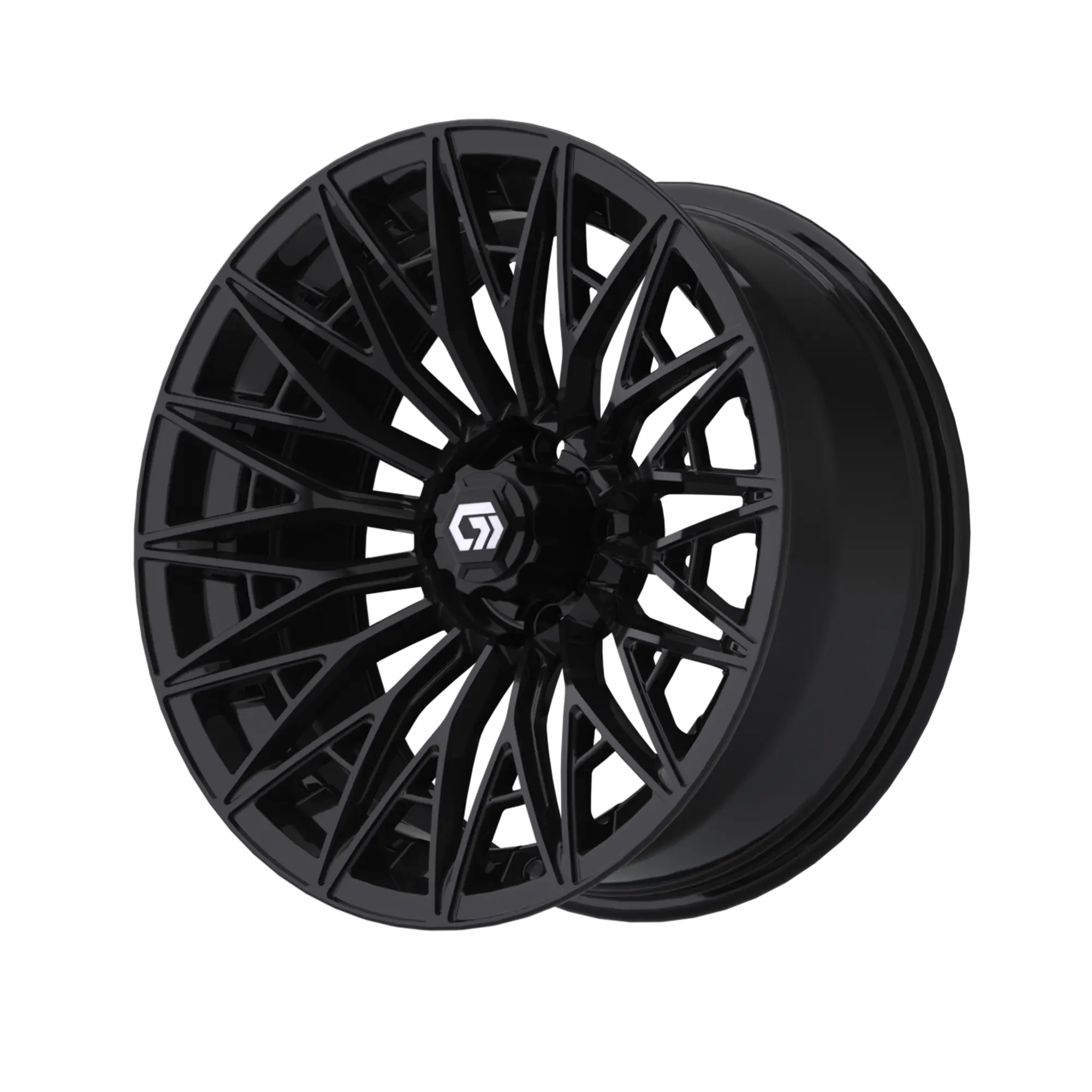 19-450 BLUR 16X7 Gloss Black-3QR copy
